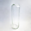 Vintage Italian tall glass swirl vase