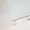 Mid-century Italian table with melamine top