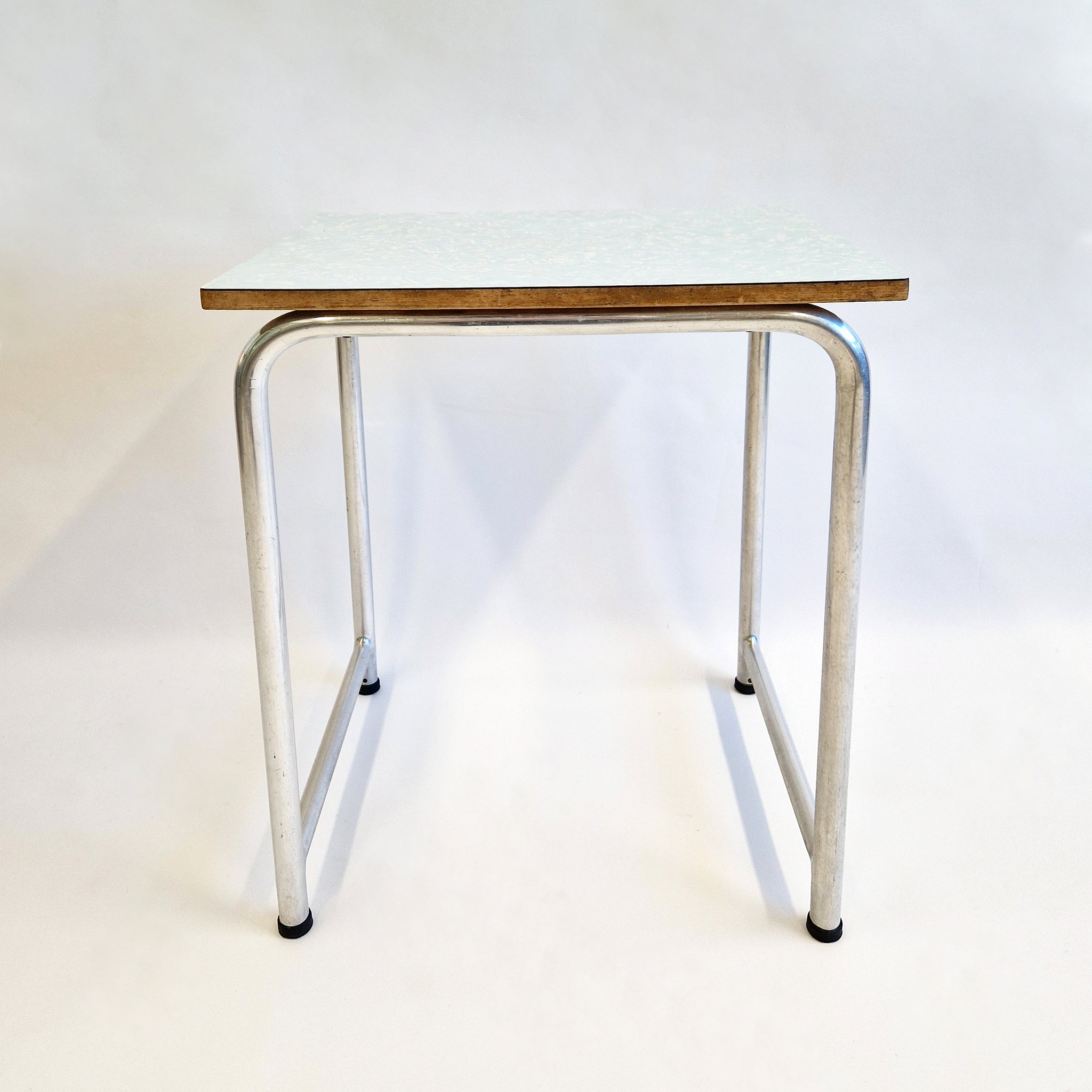 Mid-century Italian table with melamine top