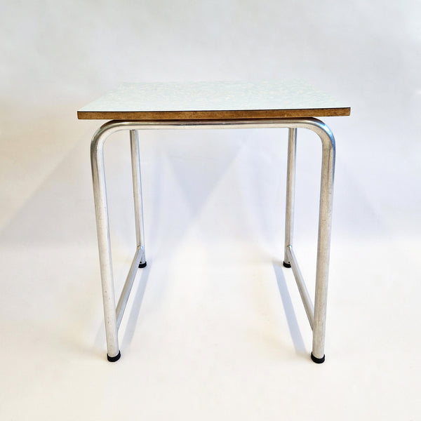 Mid-century Italian table with melamine top