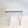 Mid-century Italian table with melamine top