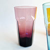 Vintage Italian glass tumblers (set of 4)