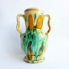 Vintage Italian terracotta glazed vase