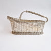 Vintage Italian wine basket