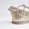 Vintage Italian wine basket