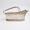 Vintage Italian wine basket