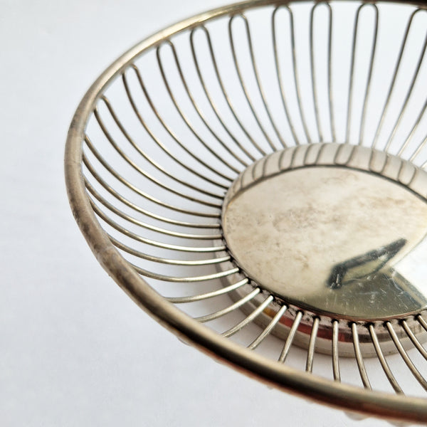 1970s Alessi-style small basket