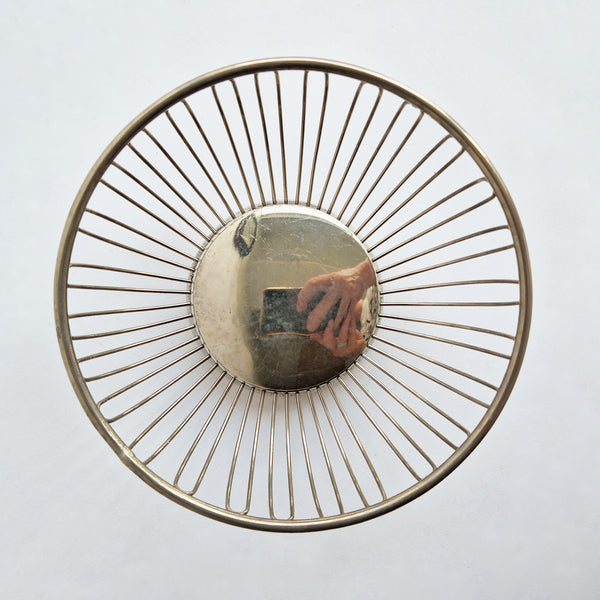 1970s Alessi-style small basket