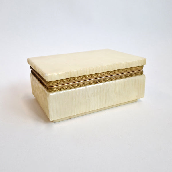 Mid-century Italian alabaster box