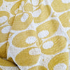 Vintage Italian yellow bedspread