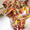 Vintage Murano fazzoletto vase