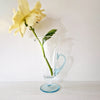 Vintage Murano glass footed pitcher