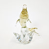 Vintage Murano glass jumping dolphin