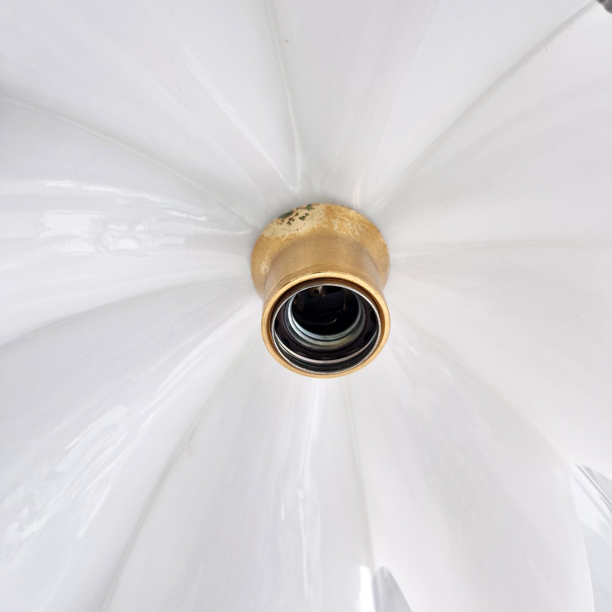 Vintage Murano bell-shaped pendant light by La Murrina