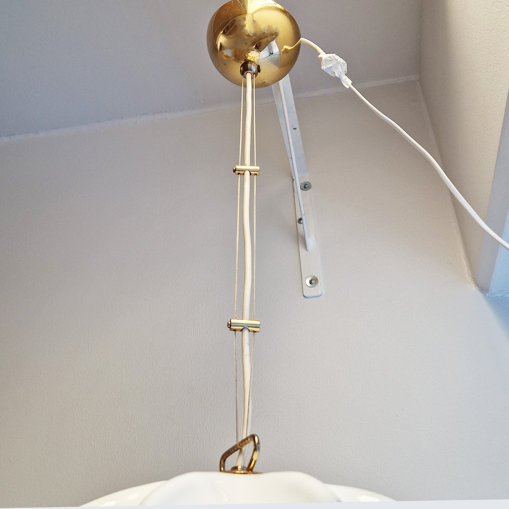 Vintage Murano bell-shaped pendant light by La Murrina