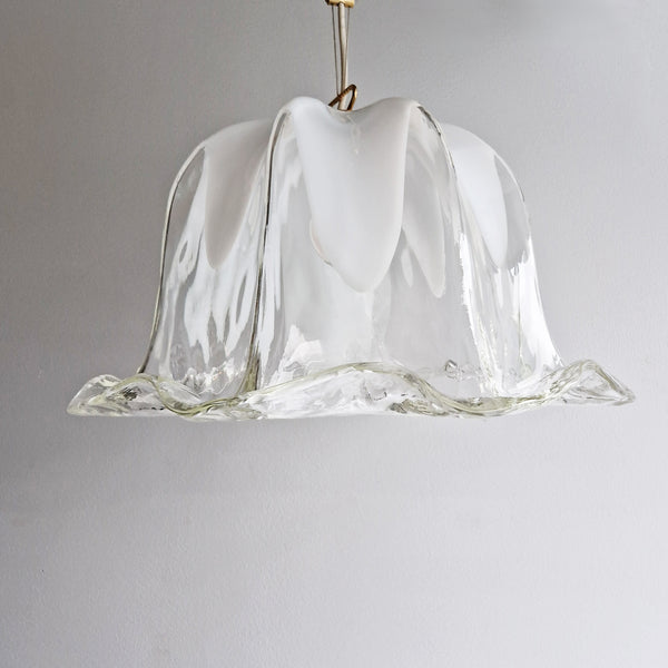 Vintage Murano bell-shaped pendant light by La Murrina