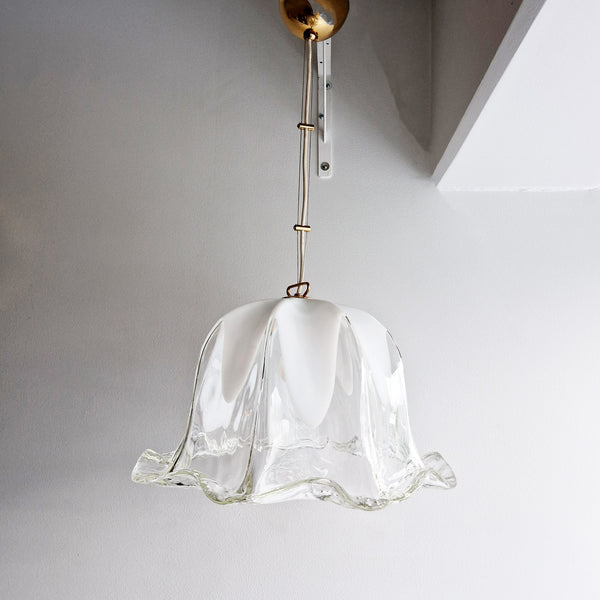 Vintage Murano bell-shaped pendant light by La Murrina