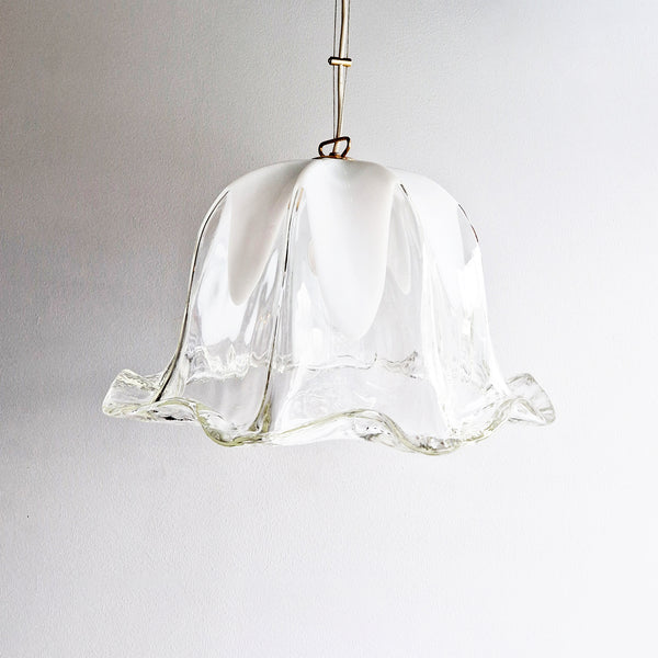 Vintage Murano bell-shaped pendant light by La Murrina