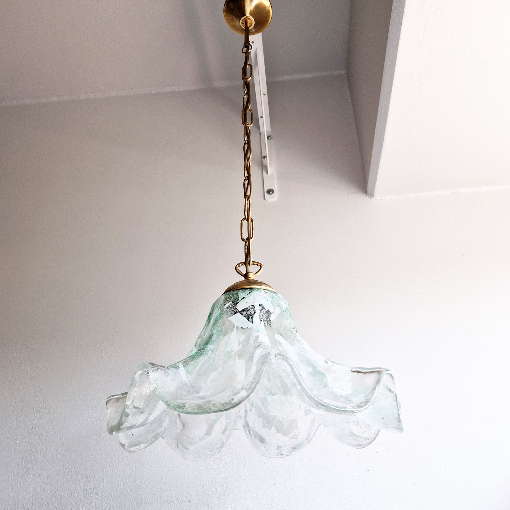 Vintage Murano glass pendant light