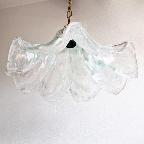 Vintage Murano glass pendant light