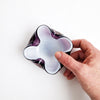 Vintage Murano purple glass bowl