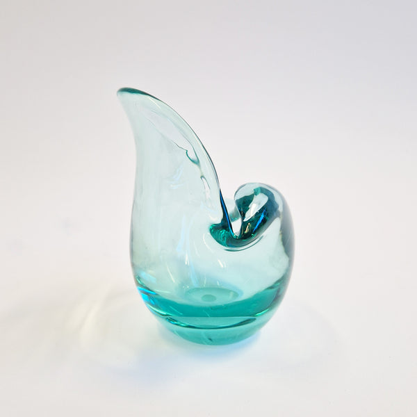 Vintage Murano glass shell bowl by Archimede Seguso