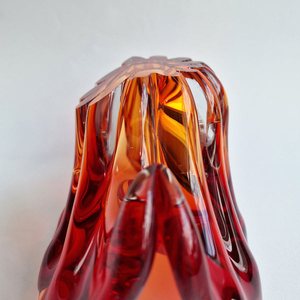 Vintage Murano seashell bowl