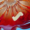Vintage Murano seashell bowl