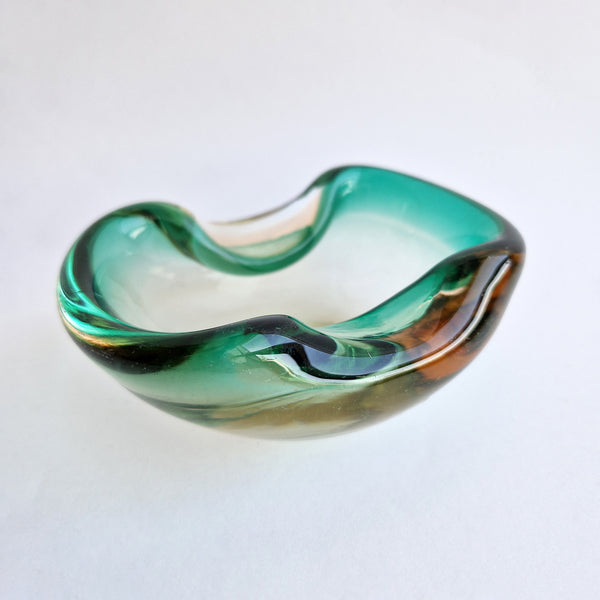 Mid-century Murano glass bowl