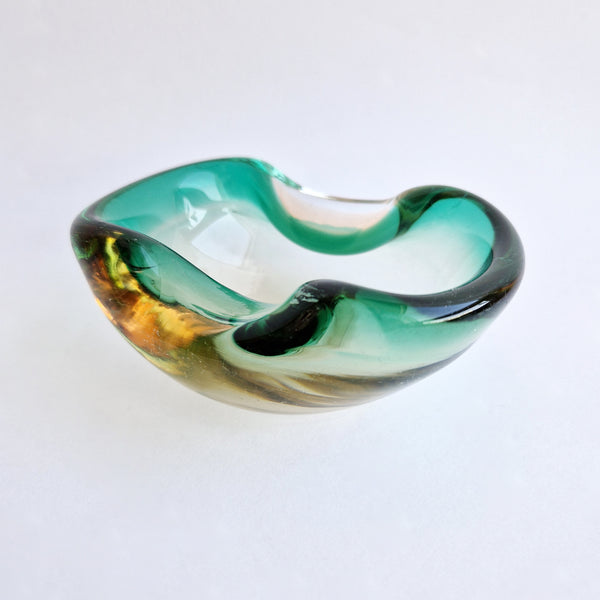 Mid-century Murano glass bowl