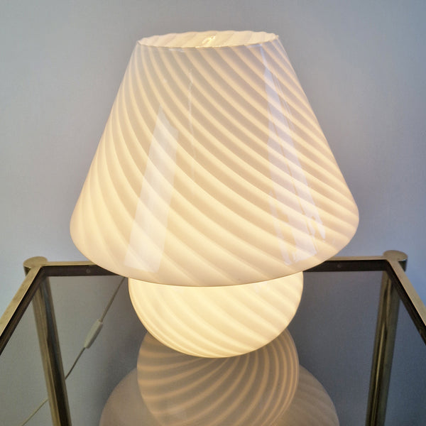 1980s XL Murano mushroom lamp by Ferro & Lazzarini