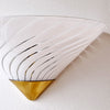 Vintage Murano swirl wall sconce by AV. Mazzega