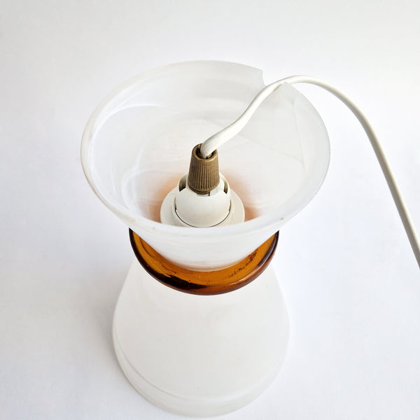 Vintage Murano glass table lamp by Effetre