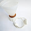 Vintage Murano glass table lamp by Effetre