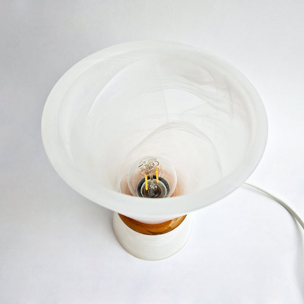 Vintage Murano glass table lamp by Effetre
