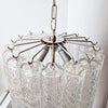 Vintage Murano glass two-tier chandelier