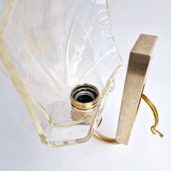 Vintage Murano wall sconces by La Murrina