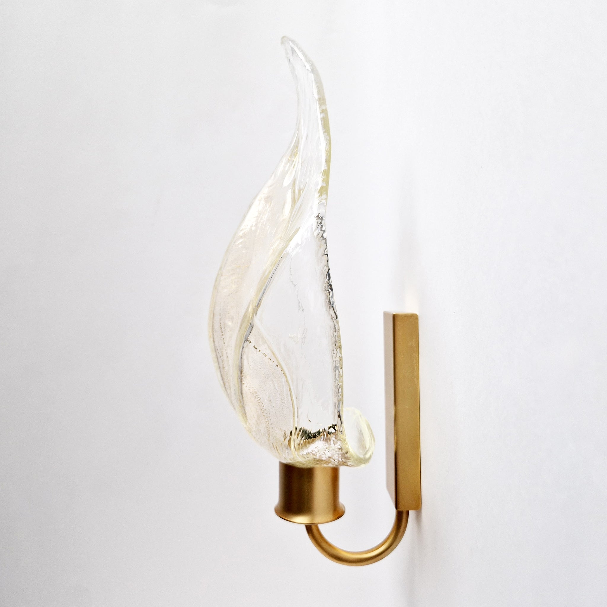 Vintage Murano wall sconces by La Murrina