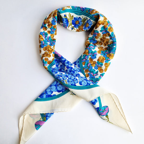 Vintage Nina Ricci silk scarf