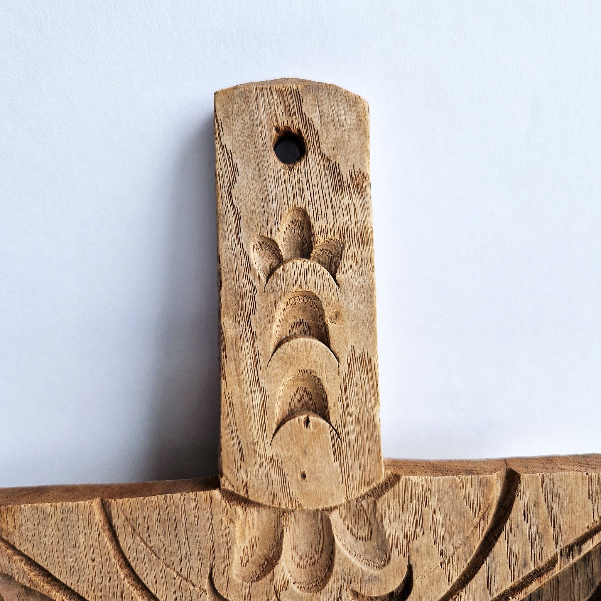 Vintage Sardinian wooden tray