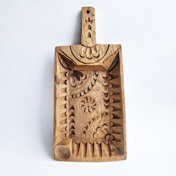 Vintage Sardinian wooden tray