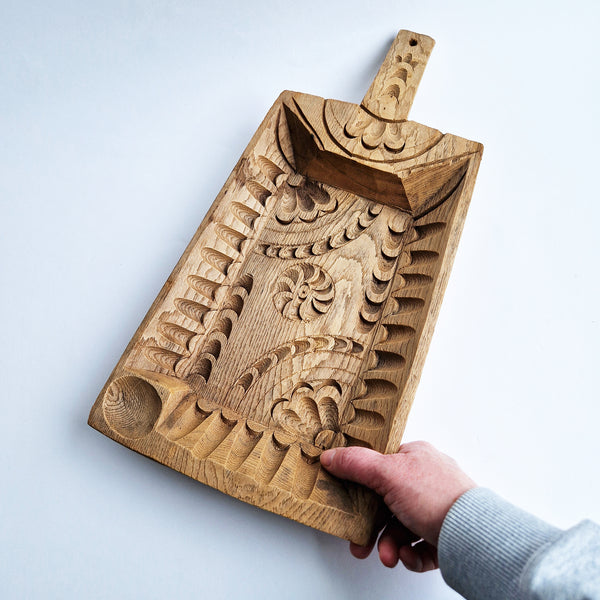 Vintage Sardinian wooden tray