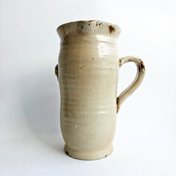 Vintage Sicilian ceramic jug by Mario Iudici