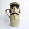 Vintage Sicilian ceramic jug by Mario Iudici