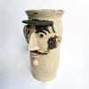 Vintage Sicilian ceramic jug by Mario Iudici