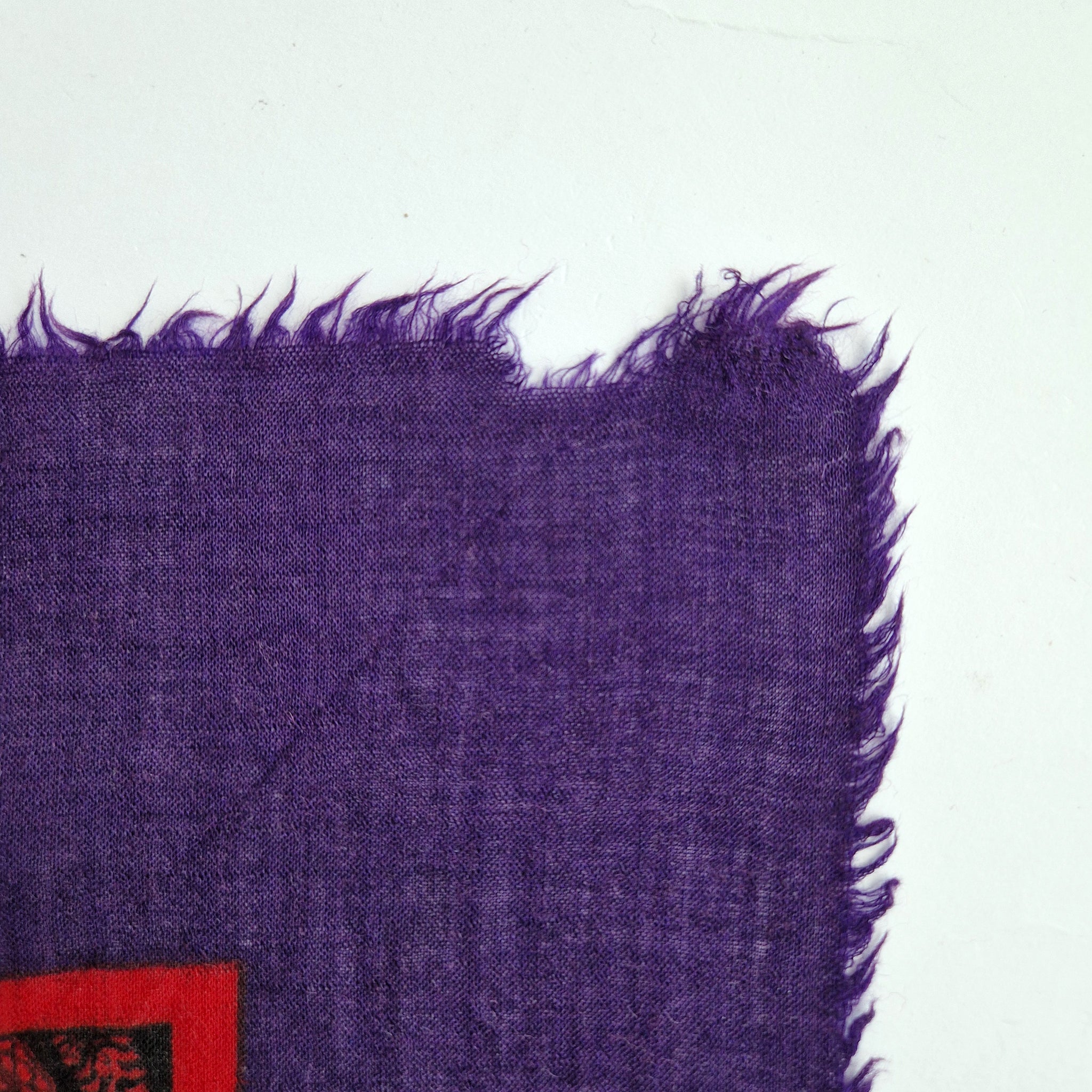 Vintage Valentino wool and silk scarf