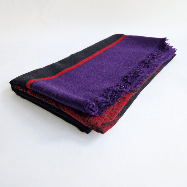 Vintage Valentino wool and silk scarf