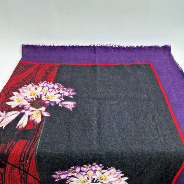 Vintage Valentino wool and silk scarf