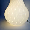 Vintage Murano glass pear lamp