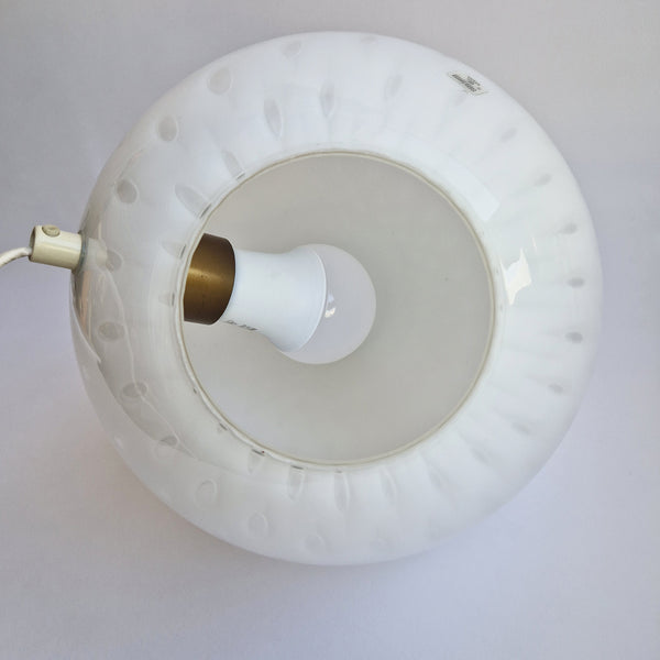 Vintage Murano glass pear lamp